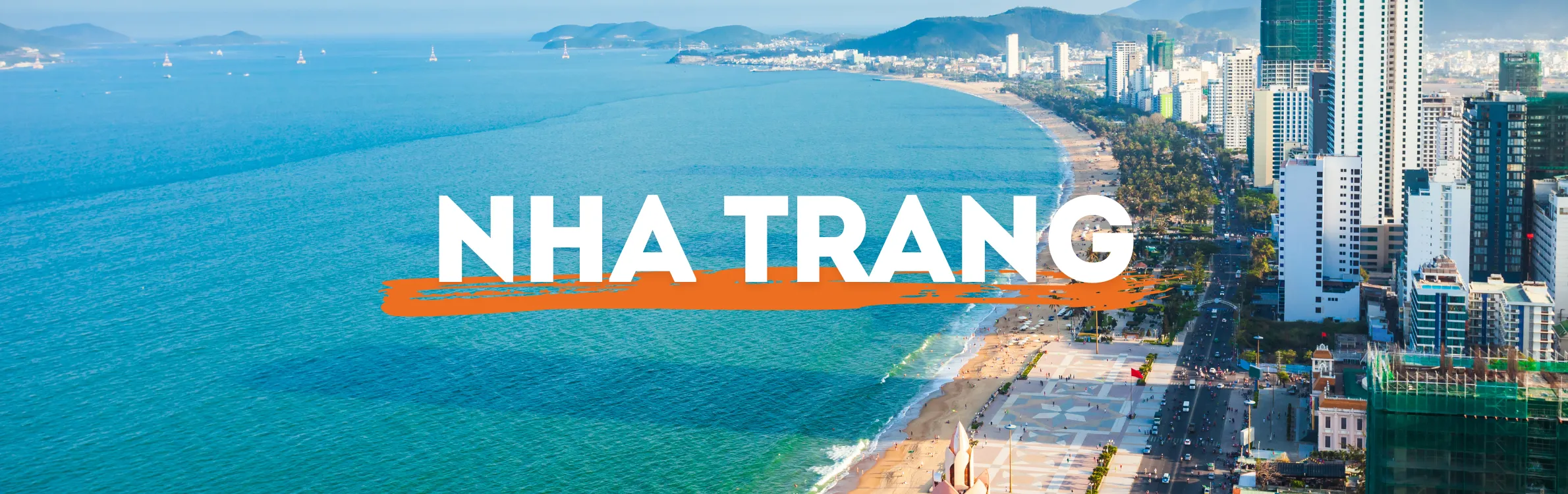 Stadt und Strand von Nha Trang